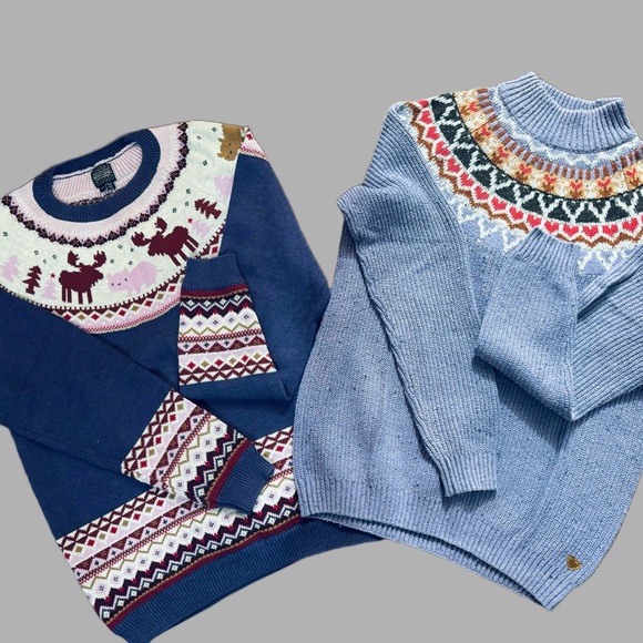 Souris Mini Sweaters - SOURIS MINI
Women’s Knit Patterned Sweaters